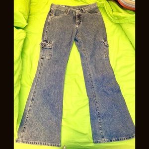 Vintage Lee Dungarees Cargo Jeans EUC 1990s